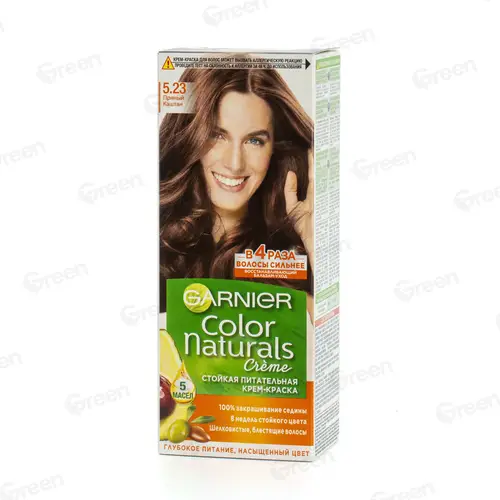 Крем- краска для волос ст. COLOR NATURALS Creme 5.23 роз. дерево