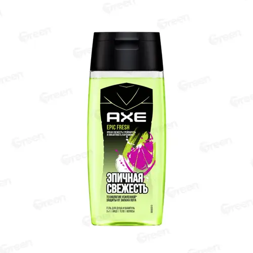 Гель для душа и шампунь 3в1 AXE EPIC FRESH 100 мл