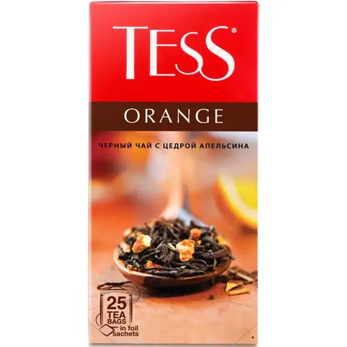 Чай черный «Tess» Orange, 25х1.5 г