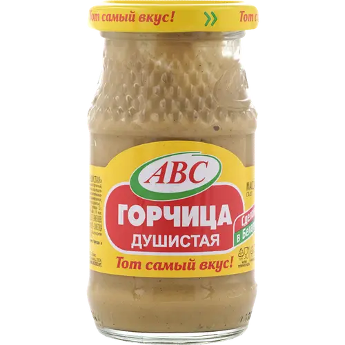 Горчица «ABC» Душистая, 160 г