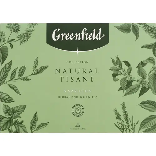 Набор чая «Greenfield» Natural tisane collection, 6 видов, 30 шт, 54 г