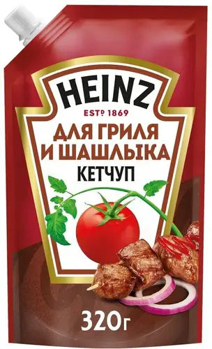 Кетчуп Heinz для Гриля и Шашлыка 320г