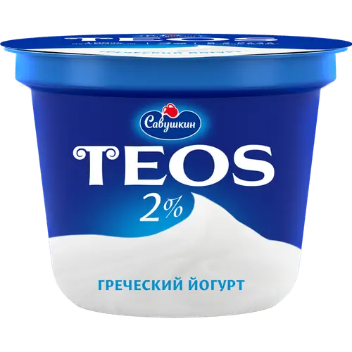 Йогурт греческий «Teos» 2%, 250 г