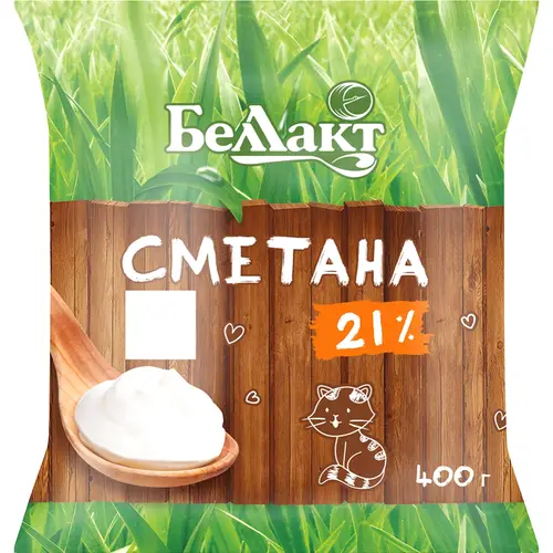 Сметана «Беллакт» 21%, 400 г