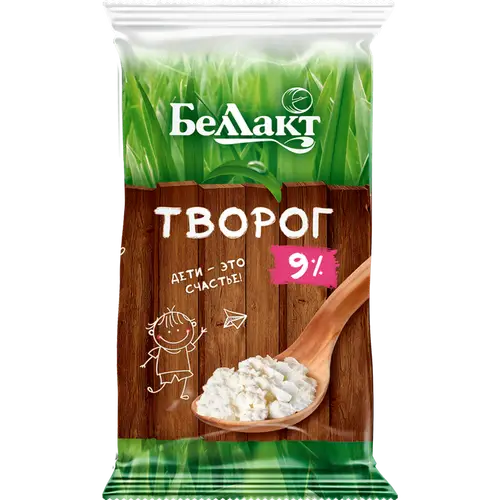 Творог «Беллакт»  9%,  180 г