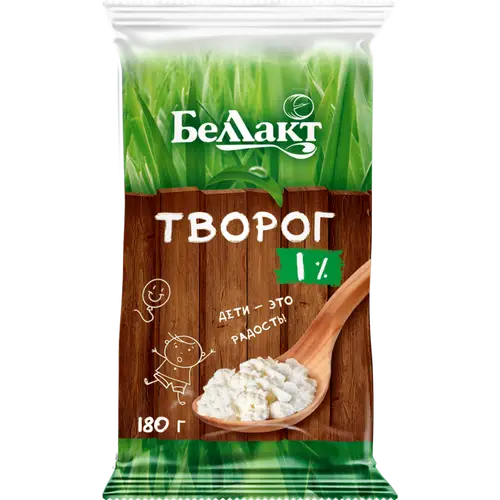 Творог «Беллакт»  1%, 180 г