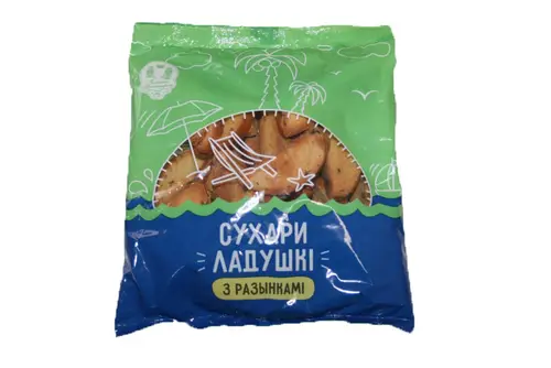 Сухари Ладушки С Изюмом 250 г