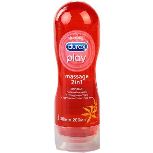 Гель-лубрикант «Durex Play Massage» 2 в 1