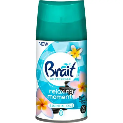 Сменный баллон для освежителя воздуха «Brait» Relaxing Moments, 250 мл