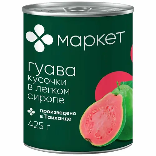 Гуава в легком сиропе Маркет, 425г