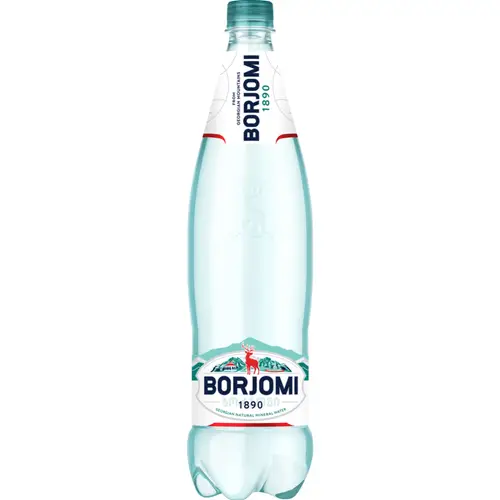 Вода минеральная «Borjomi» газированная, 1 л