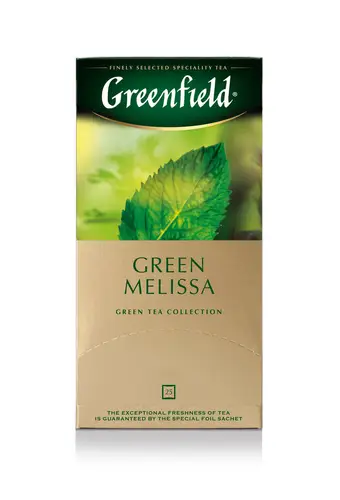 Чай зеленый «Greenfield» Green Melissa, 25х1.5 г