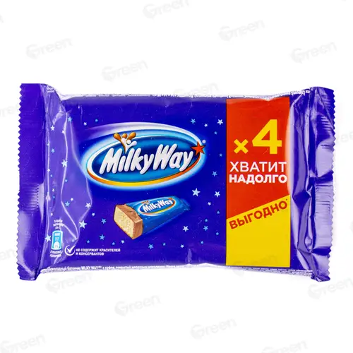 Шоколадный батончик Milky Way с суфле покр. мол. шоколадом 