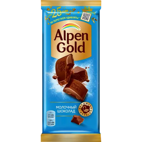 Шоколад молочный «Alpen Gold» 85 г