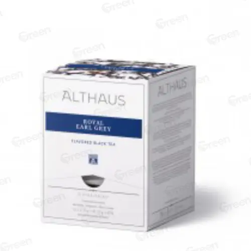 Чай черный для чашек пакетированный в пирамидках Althaus Pyra Pack Эрл Грей Классик 