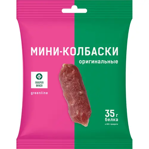 Колбаски «Мини-колбаски оригинальные» сорта экстра, охлажденные, 60 г