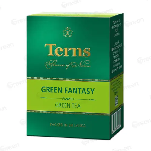 Чай Trens Green Fantasy зеленый байхов. лист 