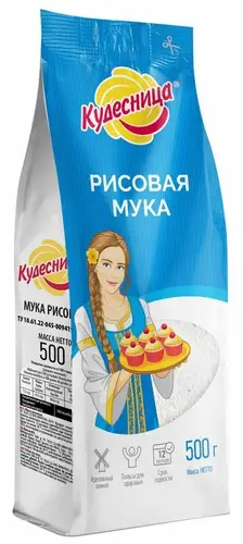 Мука рисовая ТМ Кудесница