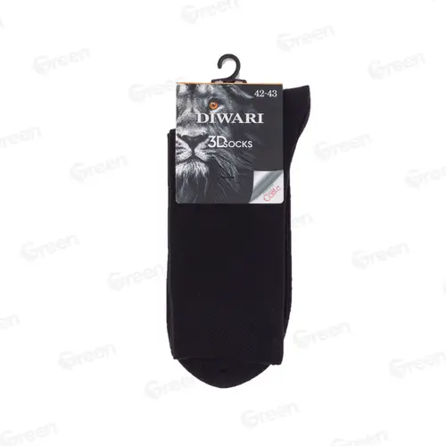 Носки муж DIWARI 3DSOCKS, р.27, 000 черный DiWaRi 