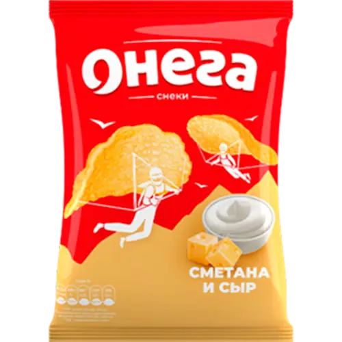 Снеки «Онега» со вкусом сметаны и сыра, 70 г