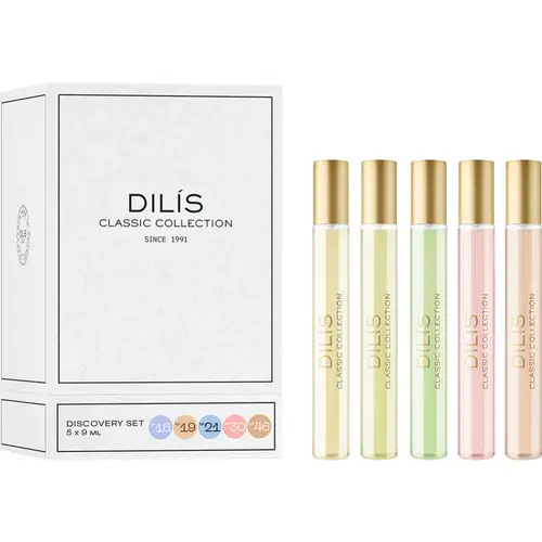 Парфюмерный набор «Dilis» Classic Collection, 5х9 мл