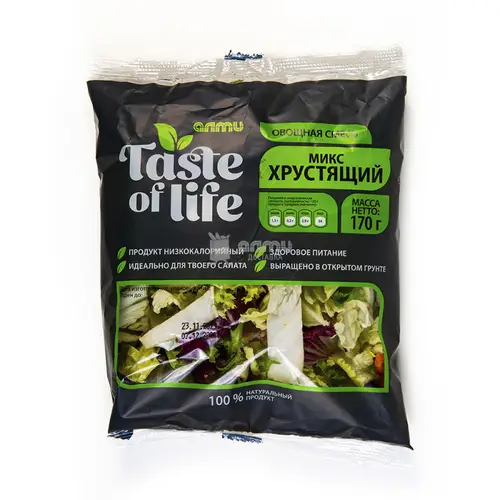 Смесь овощная микс хрустящий Taste of life, 170г