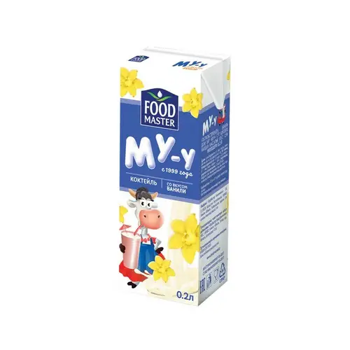 Food Master, Коктейль Food Master 200Мл Со Вкусом Ванили, Шт, ШК: 4870207314554