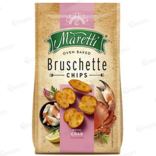 Печеные хлебные ломтики Bruschette Maretti   со вкусом краба