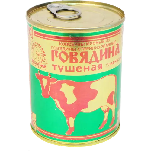 Консервы мясные «Говядина тушёная» славянская, 338 г