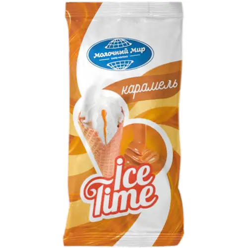 Мороженое «Городенъ» Ice time, соленая карамель, 15%, 100 г