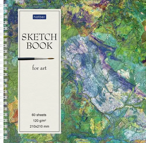 Тетрадь Hatber Premium SketchBook For Art 60л А4