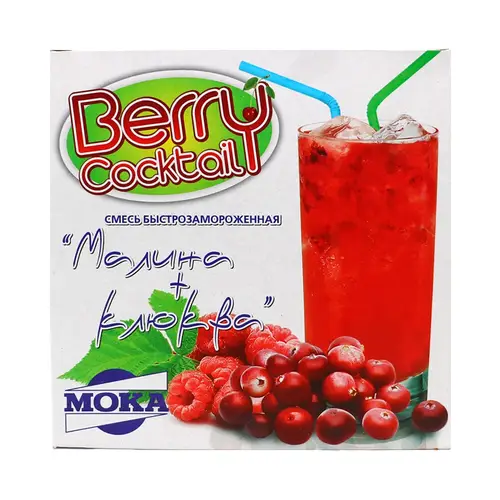 Смесь быстрозам Berry Cocktail Малина+клюква 300г Мока