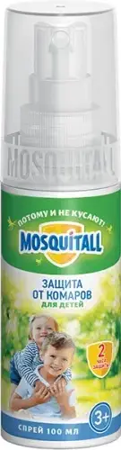 MOSQUITALL - Спрей Нежная защита для детей от комаров 100 мл