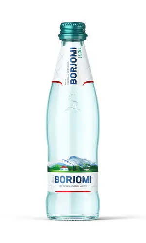 Минеральная вода Borjomi 0.33 л. Стекл /Грузия/