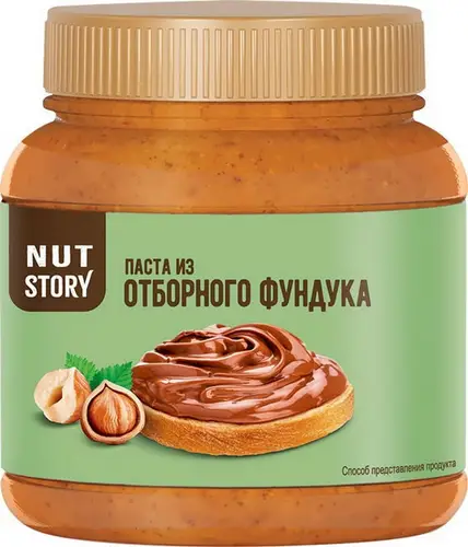 Паста ореховая NutStory с добавлением какао 270г