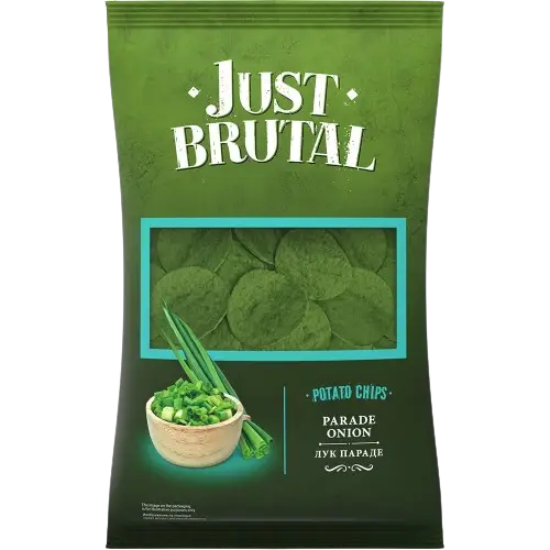 Чипсы картофельные «Just Brutal» со вкусом лука Параде, 85г