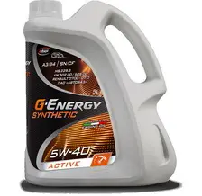 Моторное масло G-Energy Synthetic Super Start SAE 5W-30 1л   