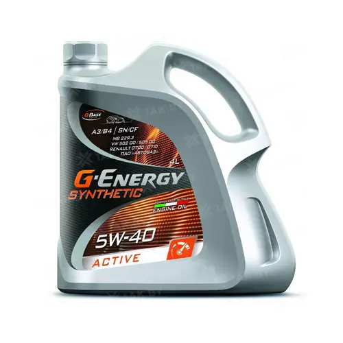 Моторное масло G-Energy Synthetic Active 5W-40 4л