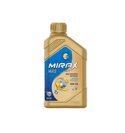 Масло моторное полусинтетическое Mirax MX5 SAE 10W40 API SL/CF, ACEA A3/B4 1л