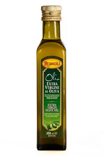 Масло оливковое Extra Virgin olive oil в/кач Extra Virgin olive oil 1 хол отжим Romoli пр-во Италия 250мл