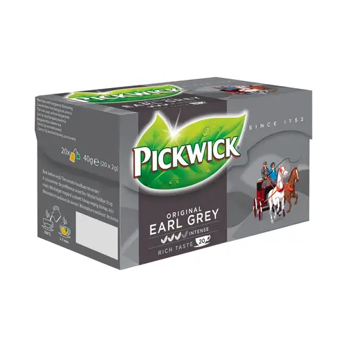 Чай черный Pickwick earl grey/Пиквик эрл грей мелкий с аром бергамота пак 20*2г