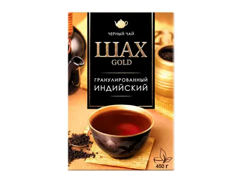 Чай черный Шах Gold индийский гранулированный 450 гр