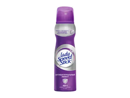 Дезодорант Lady Speed Stick антибактериальный эффект 150 мл