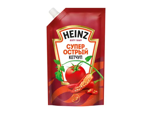 Кетчуп Heinz супер острый 320 гр