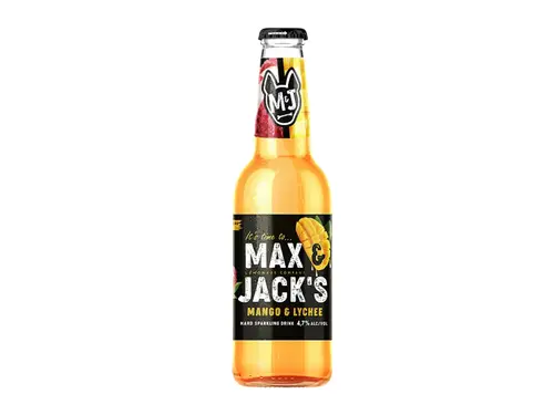 Пивной напиток Max&Jacks Mango/Lychee 4,7% 0,4 л