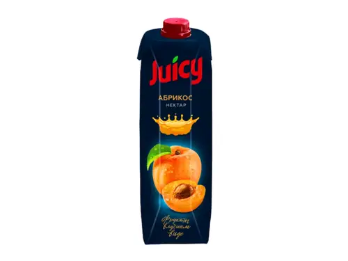 Нектар Juicy абрикос с мякотью 0,95 л