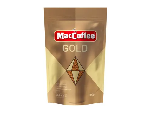 Кофе растворимый Maccoffee Gold насыщенный 75 гр