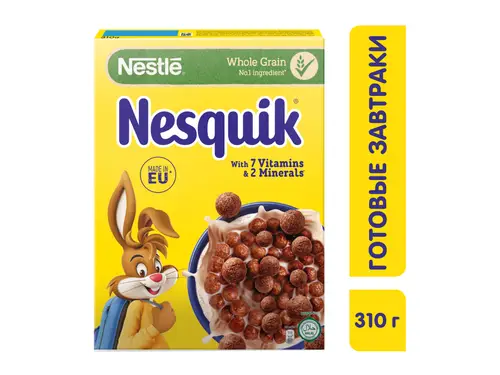 Завтрак Nesquik готовый шоколадный 310 гр