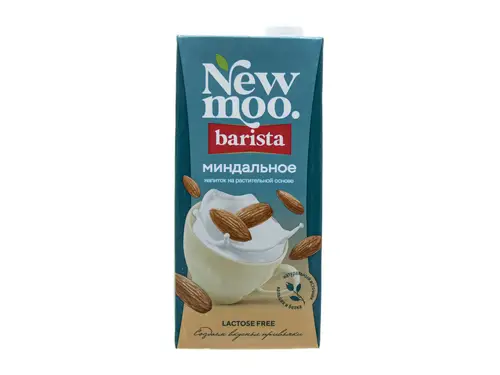 Напиток миндальный New Moo Barista на растительной основе 1,5% 0,93 л