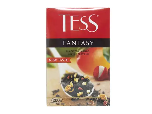 Чай черный Tess Fantasy манго/личи листовой 200 гр